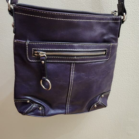 Nine West purple purse crossbody bag - Picture 2 of 6